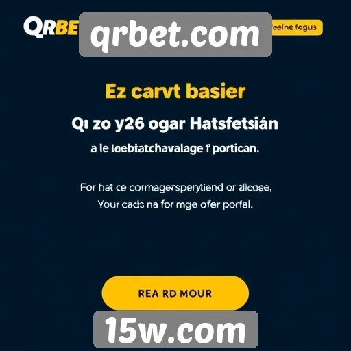 Facilidade de navegação no site qrbet.com