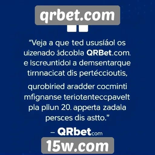Feedback de usuários sobre o qrbet.com