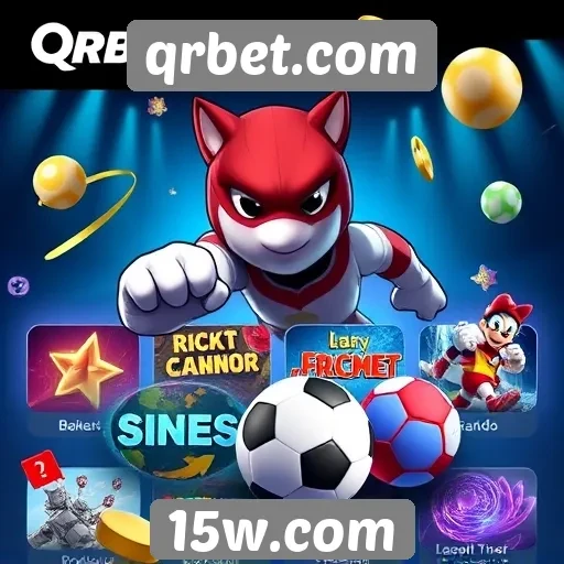 Variedade de jogos disponíveis no qrbet.com